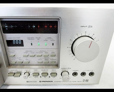 PIONEER CT-910 カッセトデッキ　ジャンク扱い　買取り(Before)