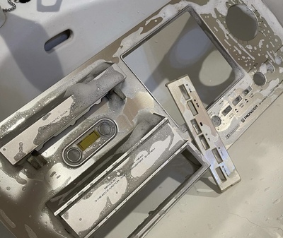 PIONEER CT-910 カッセトデッキ(およそ半世紀の錆び、汚れ落とし)