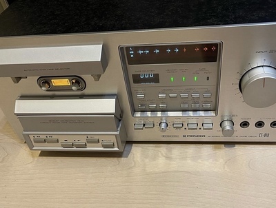 PIONEER CT-910 カッセトデッキ(After)　新品同様に生まれ変わりました！作業時間：〜６時間_コピー