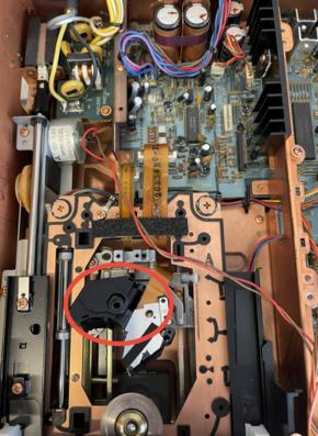 PIONEER PD-3000 CD プレーヤー (修理)